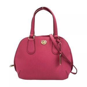 Coach Prince Mini Shoulder Bag in Pink Ruby